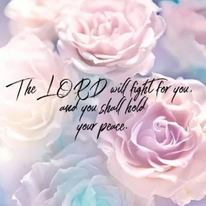 The Lord Will Fight For You